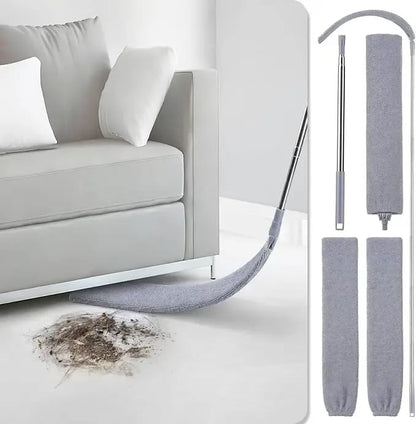 🧹 Extendable Microfiber Duster – Adjustable Long Handle for Hard-to-Reach Corners
