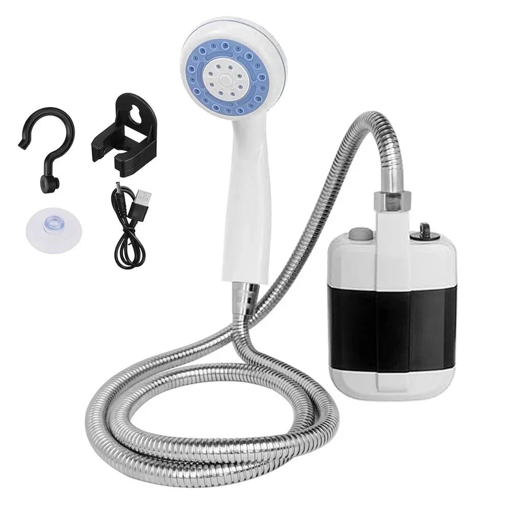 🔥HOT SALE🔥Exclusive Offer🚿 Stay Fresh Outdoors⭐ Portable Camping Shower with Adjustable Flow – For Easy & Convenient Outdoor Cleaning!