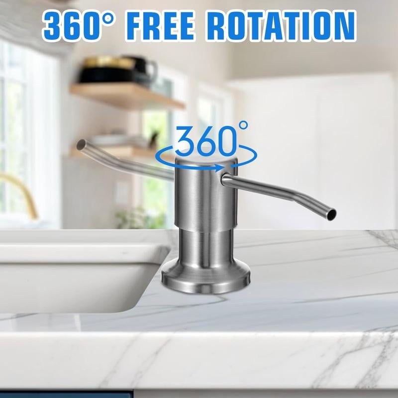 Dish Soap Dispenser for Kitchen Sink