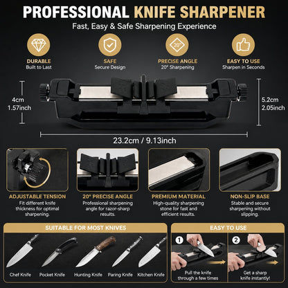 🔥LAST DAY 49% OFF - 🛠️🔪Venture Portable Knife Sharpener