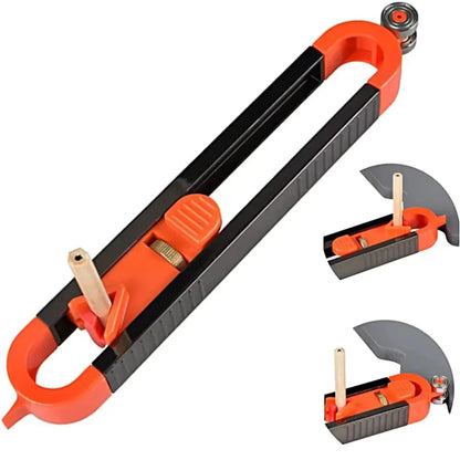 🔥LAST DAY 49% OFF - 🛠️🔧Precision Contour Gauge with Lock – Adjustable Profile Copy Tool for Woodworking & Flooring