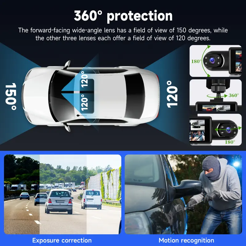 🎁LAST DAY 49% OFF🔥Full View Car Dashcam System