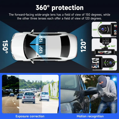 🎁LAST DAY 49% OFF🔥Full View Car Dashcam System