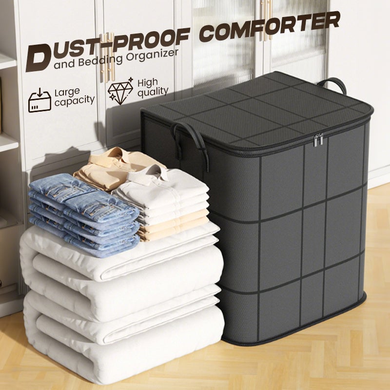📦Store More andDeclutter Your Closetwith This Dust ProofBedding Organizer