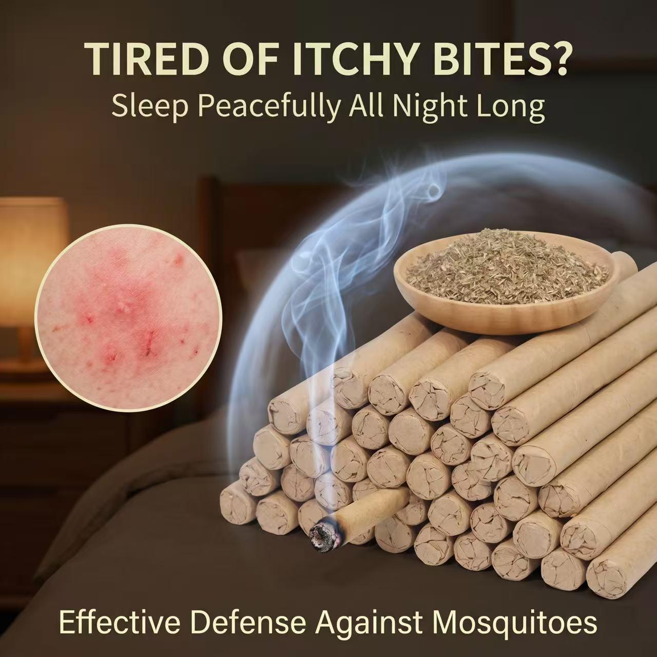 Organic Mugwort & Gastrodia Aromatherapy Sticks - Non-Toxic Home Fragrance