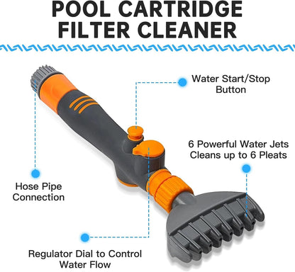 Premium Pool Filter Cartridge Cleaner
