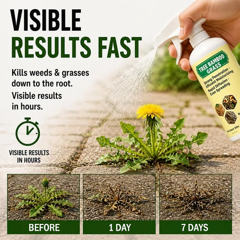 🔥🔥2026 SALE - Fast-Acting Natural Weed & Grass Killer Spray