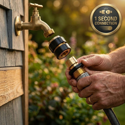 Garden Hose Quick Connector