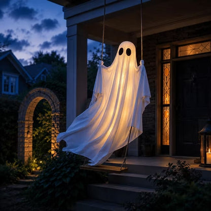 Halloween Hanging Swing Ghost