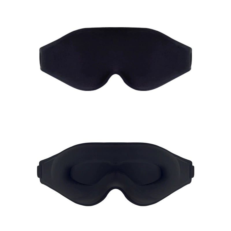 3D Blackout Sleep Mask - Lightweight Sleep Mask, Lash Friendly + Zero Eye Pressure | Calming Eye Mask for Deep Sleep