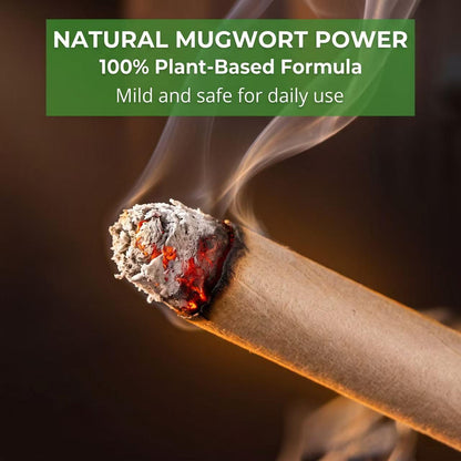 Organic Mugwort & Gastrodia Aromatherapy Sticks - Non-Toxic Home Fragrance