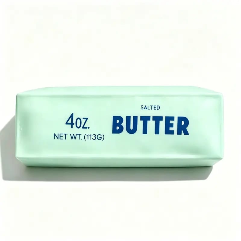 🧈 Butter Bar Squishy Fidget Toy, Soft Slow Rising Squeeze Toy With Crunch ASMR Sound