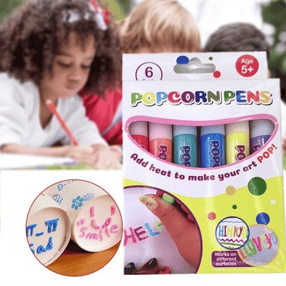 🎁🔮Magic Pen – Draw 3D with one stroke!🎄 DIY Bubble Popcorn Drawing Pens& Buy 3 Get 2 Free 🔥