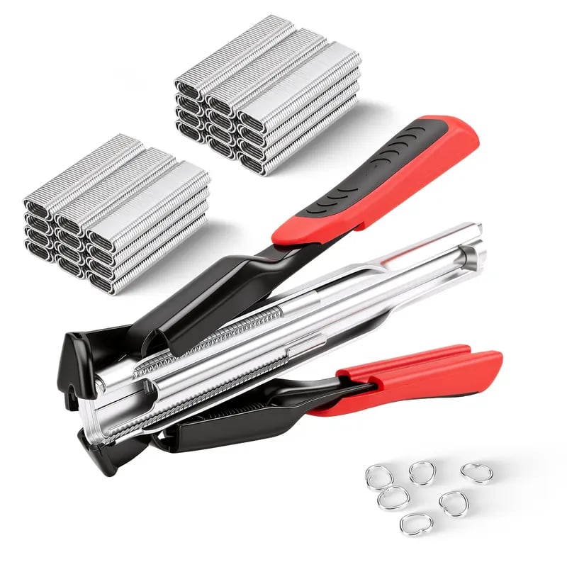 3/4" C Clip Hog Ring Pliers Kit