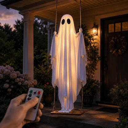 Halloween Hanging Swing Ghost