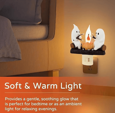 Ghost Campfire: Exclusive Flickering Nightlight 2026 👻🔥