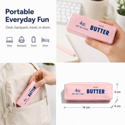 🧈 Butter Bar Squishy Fidget Toy, Soft Slow Rising Squeeze Toy With Crunch ASMR Sound