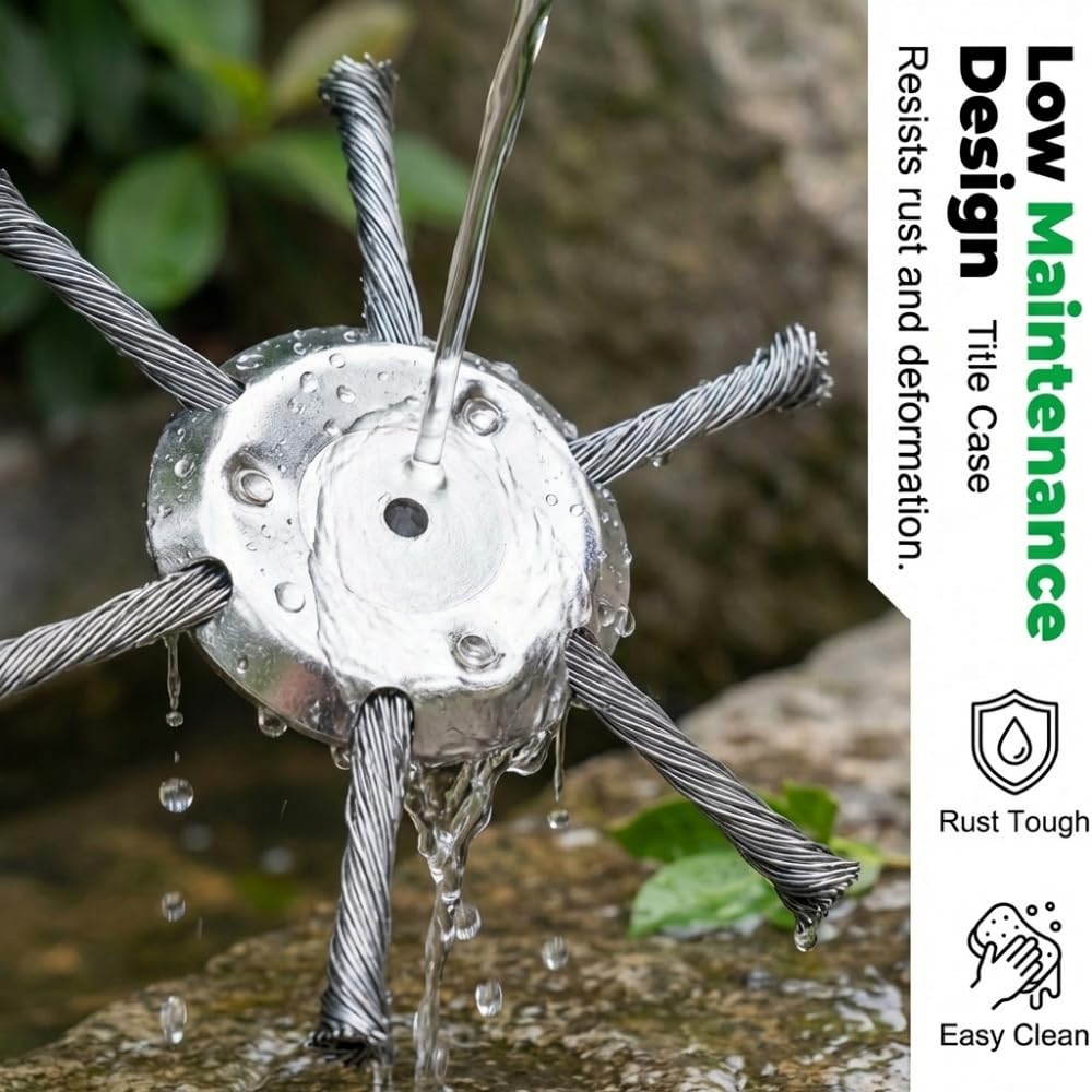 Turn Your Weak Weed Wacker Into a Concrete-Crushing Beast — Rip Through Thick Weeds, Moss & Rust in Minutes 💥