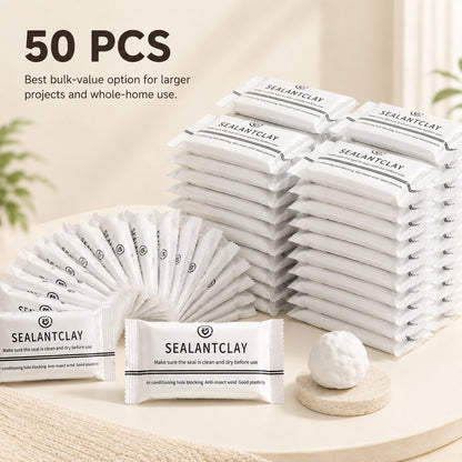 🧱 Moldable Sealant Clay | Non-Toxic Air Dry Gap Filler Blocks Drafts