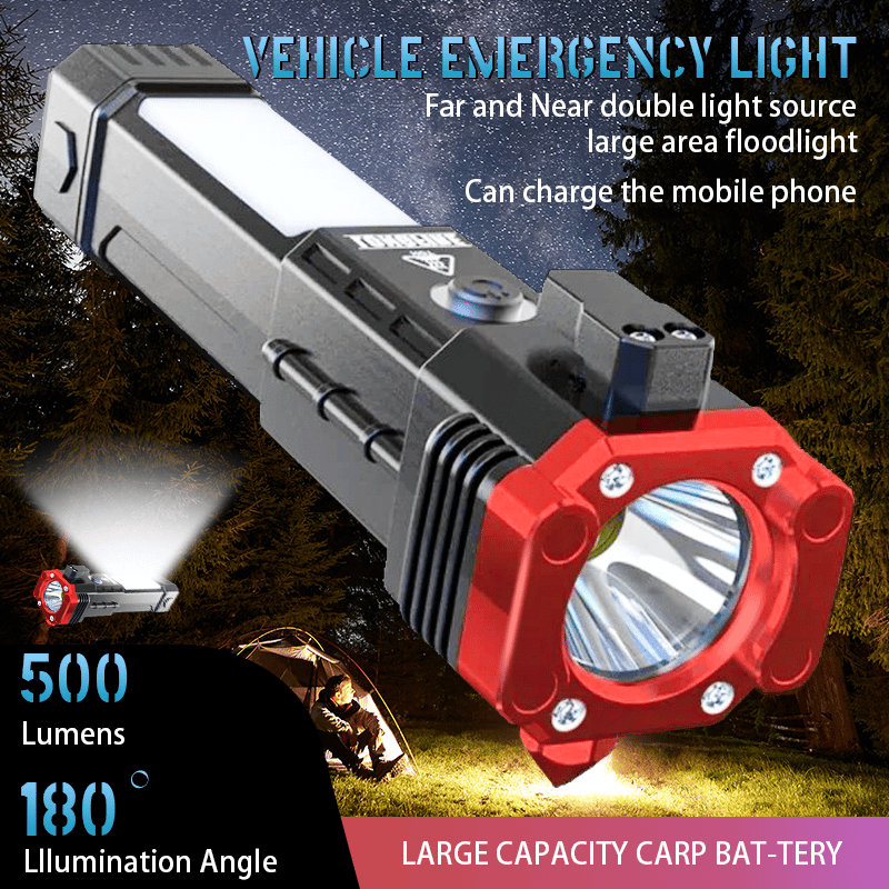 Last Day 50% 0FF ✨ - Super Bright Rechargeable LED Handheld Flashlight Portable