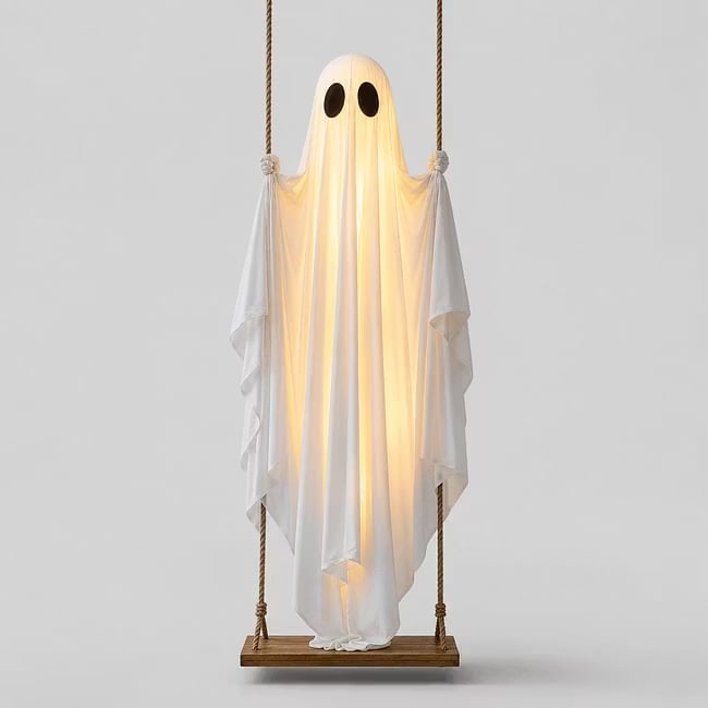 Halloween Hanging Swing Ghost