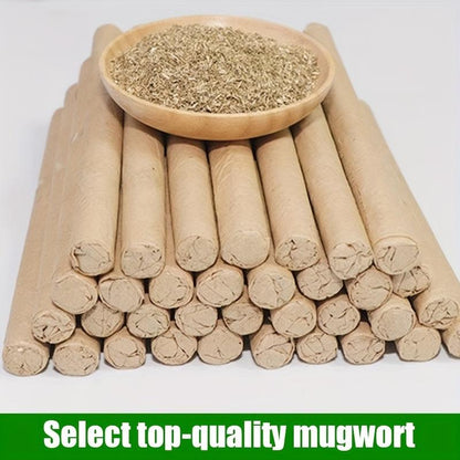 Organic Mugwort & Gastrodia Aromatherapy Sticks - Non-Toxic Home Fragrance