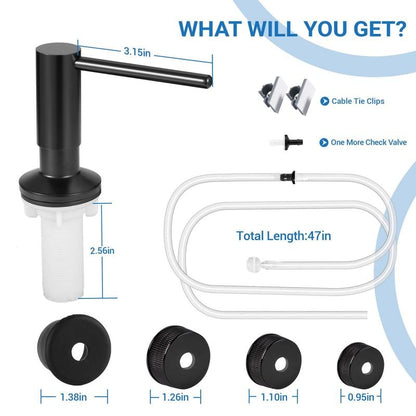 Dish Soap Dispenser for Kitchen Sink