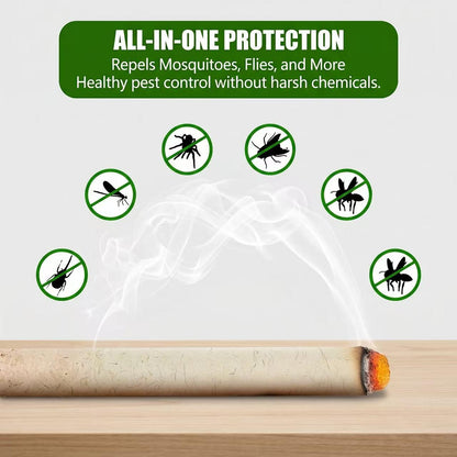 Organic Mugwort & Gastrodia Aromatherapy Sticks - Non-Toxic Home Fragrance