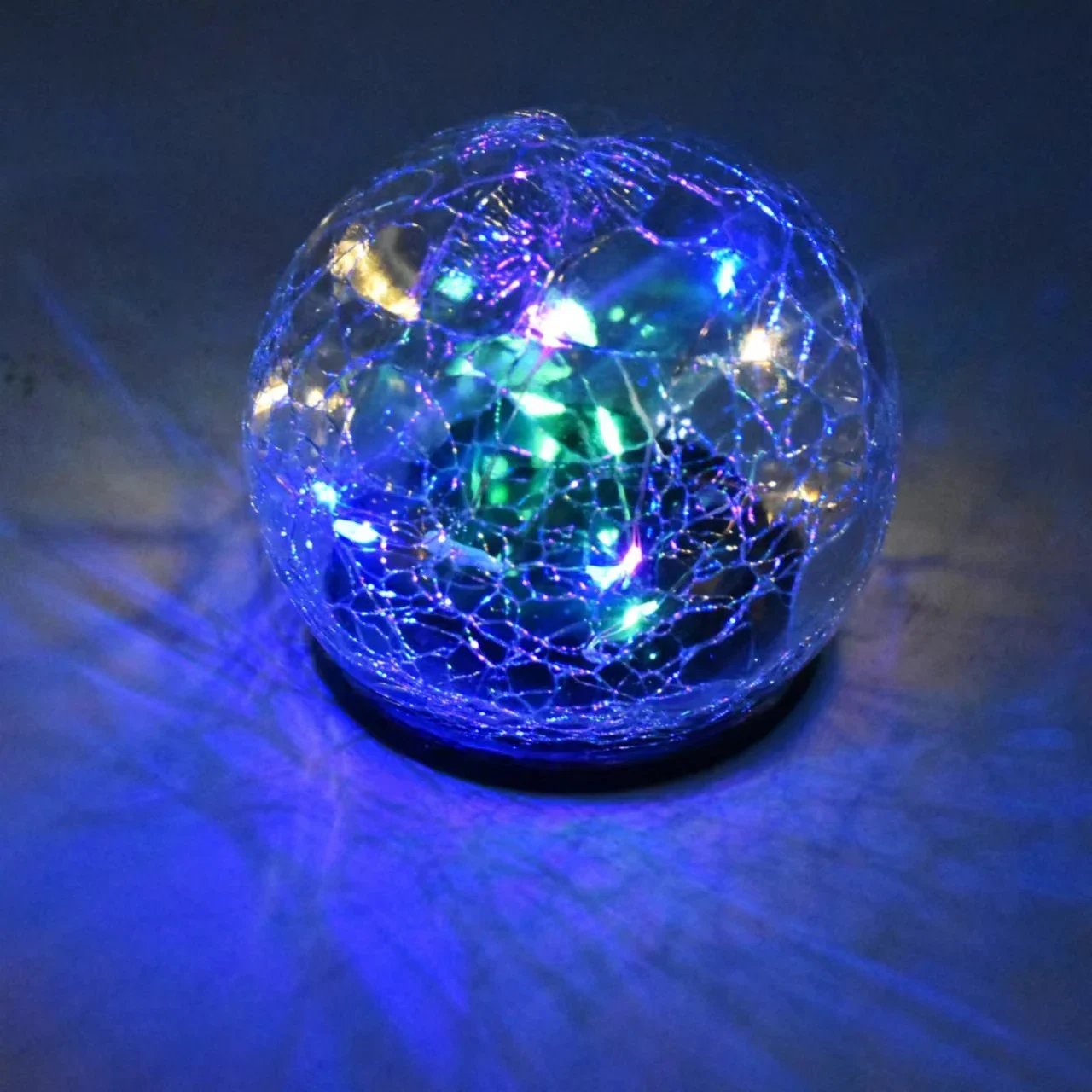 🎁Last Day Promotion- SAVE 70%🌿 - Cracked Hockey Puck Solar Light✨