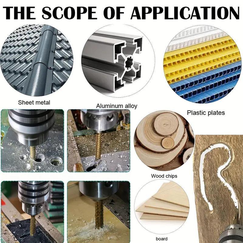 ⚡️NEW🔥Limited Time 50% Off✨6 Counts Metalworking Ldeal For Drilling