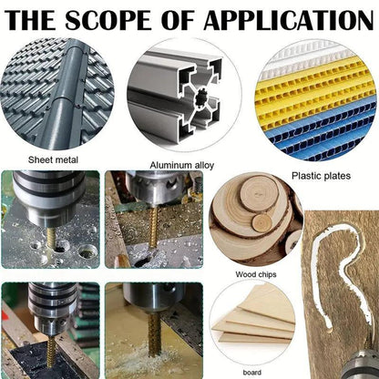 ⚡️NEW🔥Limited Time 50% Off✨6 Counts Metalworking Ldeal For Drilling