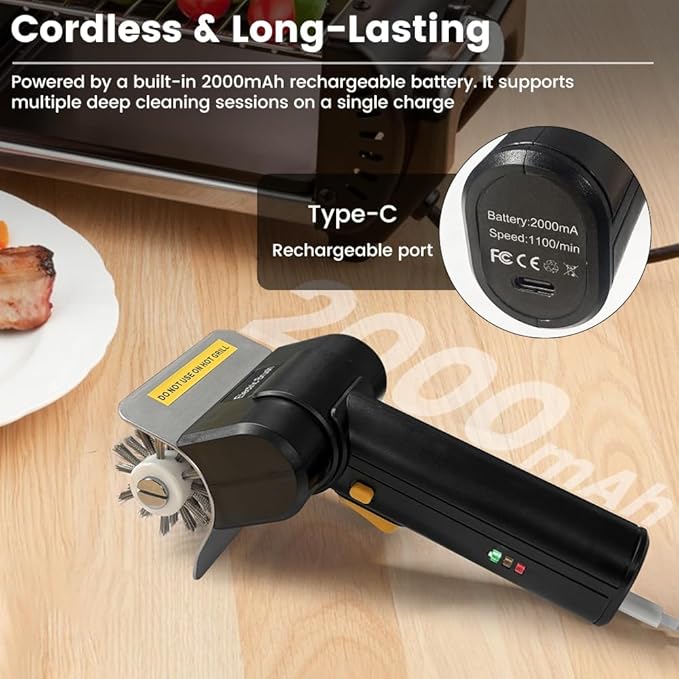 🔥Hot Sale 50% off🌟Electric Grill Brush