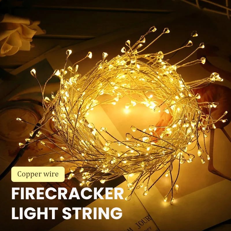 🎉🎁LED Copper Wire Firecracker Light String