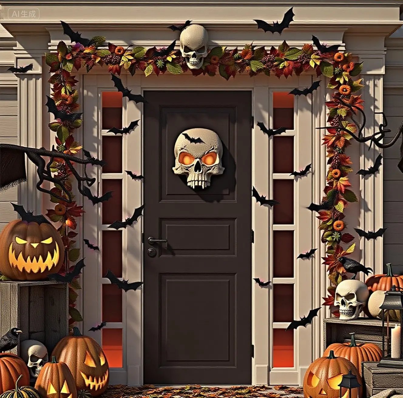 Glowing 3D Bats That Make Halloween Pop