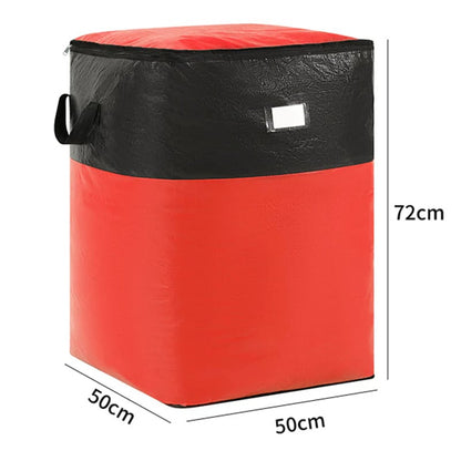 3 Sizes Oversized Reusable Moving Storage Totes, Waterproof Tear Resistant Foldable Storage Bags with Full Open Top & Label Slot, Heavy Load Moving Bags for Rigid Moving Boxes for Moving Dorm Camping Bedding Clothes
