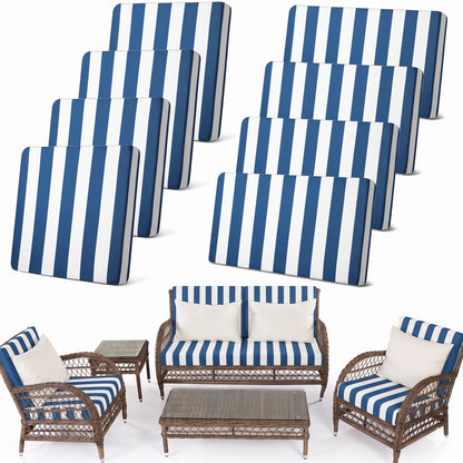 🛋️ Outdoor Patio Sofa Cushion Covers 🔥