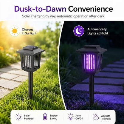 🏠Summer Essentials🦟Solar-Powered UV Mosquito Killer Lamp
