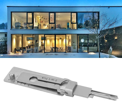 🔥 Stainless Steel Master Key Decoder(Only applies to flat key locks)