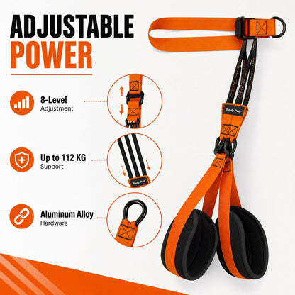 💪Home Gym Upgrade 49% OFF – Suspension Resistance Trainer Kit for Strength & Pull-Up Training