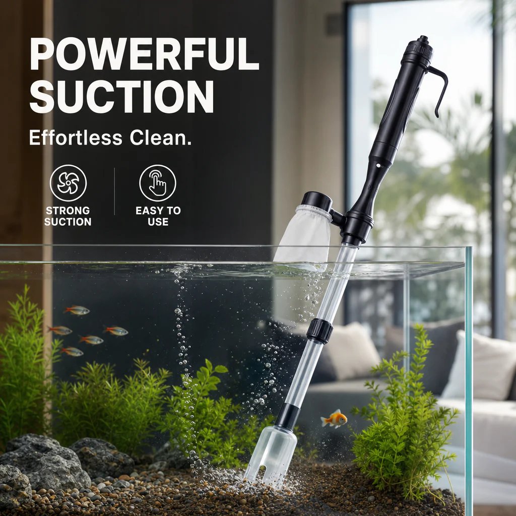 🔥 HOT SALE 🔥 Electric Aquarium Gravel Cleaner