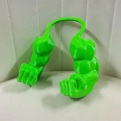 3D Printed Pet Muscle Arm Costume – Funny Hero Cosplay Accessory for Cats, Small Dogs & Rabbits