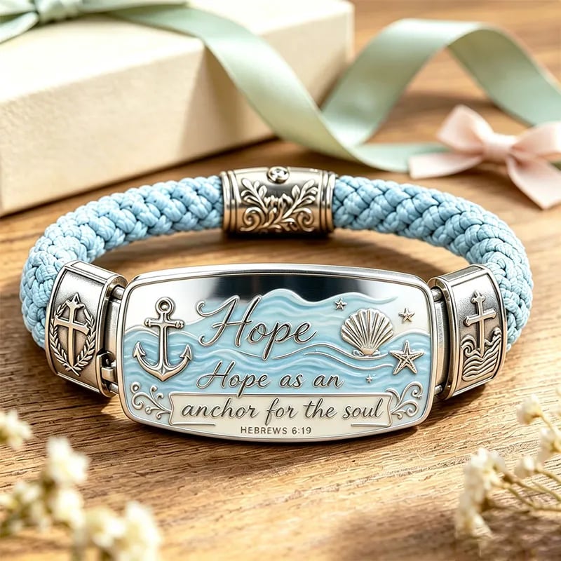 ✝️ Inspirational Christian Scripture Bracelet Collection – Genuine Leather Bible Verse Bracelets for Faith, Hope & Joy | Magnetic Clasp Meaningful Gift 💕