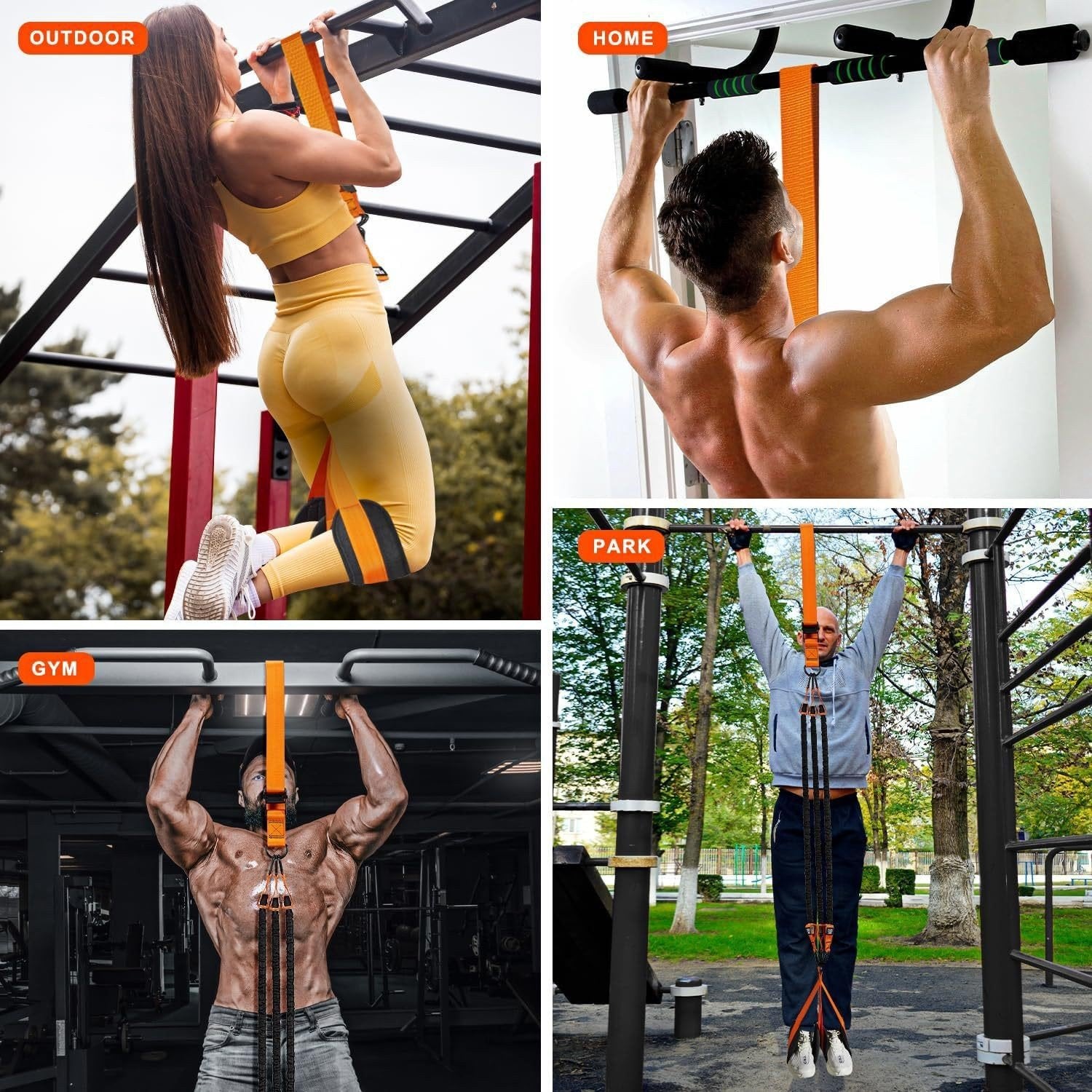 💪Home Gym Upgrade 49% OFF – Suspension Resistance Trainer Kit for Strength & Pull-Up Training