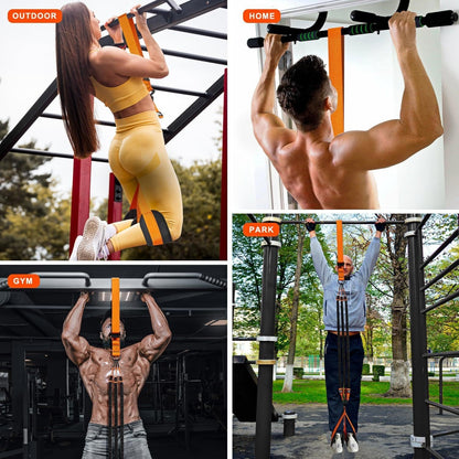💪Home Gym Upgrade 49% OFF – Suspension Resistance Trainer Kit for Strength & Pull-Up Training