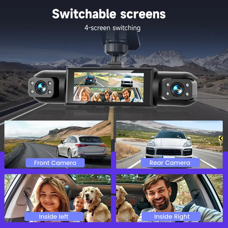 🎁LAST DAY 49% OFF🔥Full View Car Dashcam System