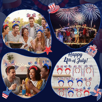 💥50K+ SOLD!-Independence Day Headbands and Party Decorations for July 4th
