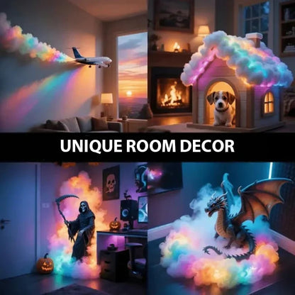 🎉DIY USB-Powered Thundercloud LED Light Decor🌈☁️