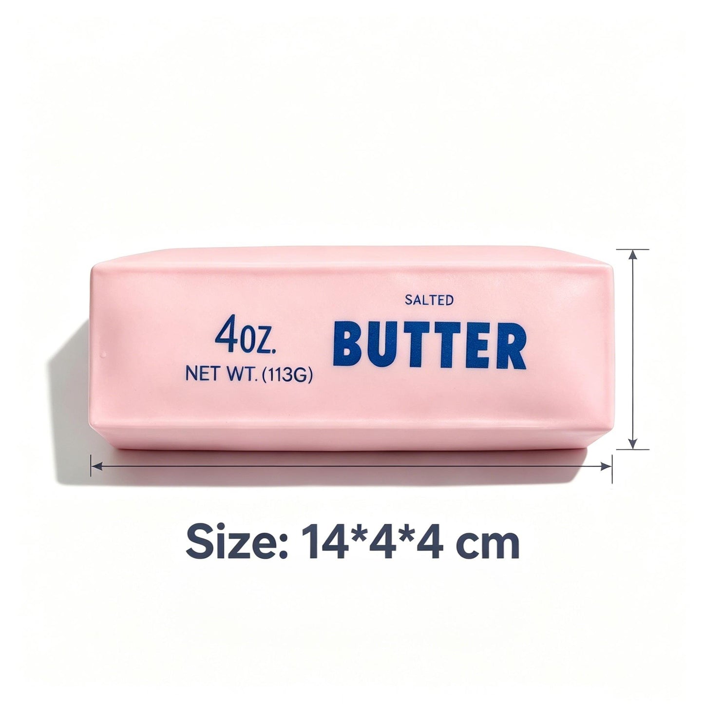🧈 Butter Bar Squishy Fidget Toy, Soft Slow Rising Squeeze Toy With Crunch ASMR Sound