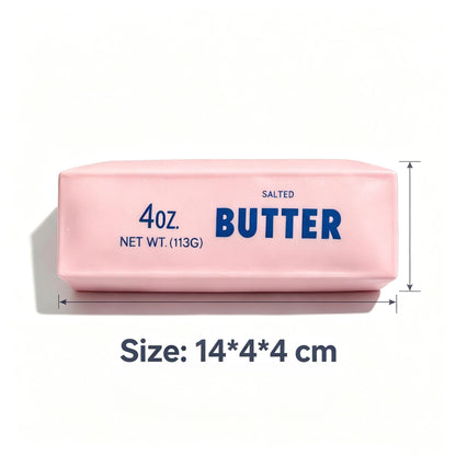 🧈 Butter Bar Squishy Fidget Toy, Soft Slow Rising Squeeze Toy With Crunch ASMR Sound