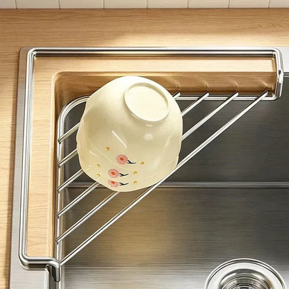 Space-Saving Sink Drying Rack